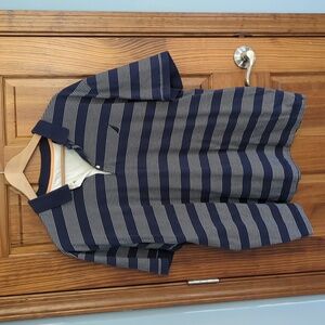 Nautica Men's Striped Polo Shirt Sz XXL